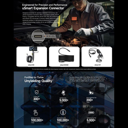 Ulefone Armor 34 Pro Rugged Phone 16GB+512GB Night Vision 5G by Ulefone