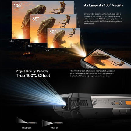 Ulefone Armor 34 Pro Rugged Phone 16GB+512GB Night Vision 5G by Ulefone