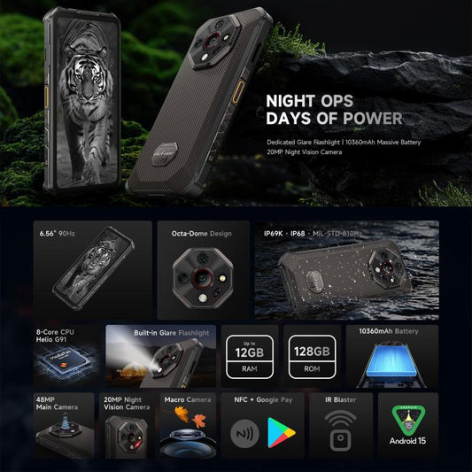 Ulefone Armor X16 Celular 6GB+128GB Visión Nocturna 4G by Ulefone