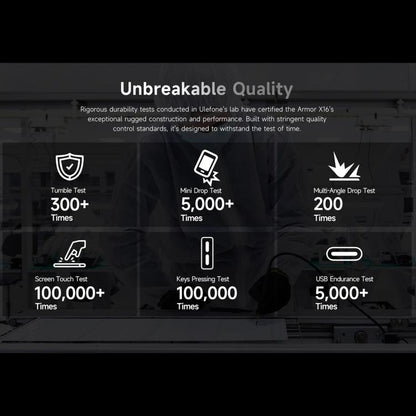 Ulefone Armor X16 Celular 6GB+128GB Visión Nocturna 4G by Ulefone
