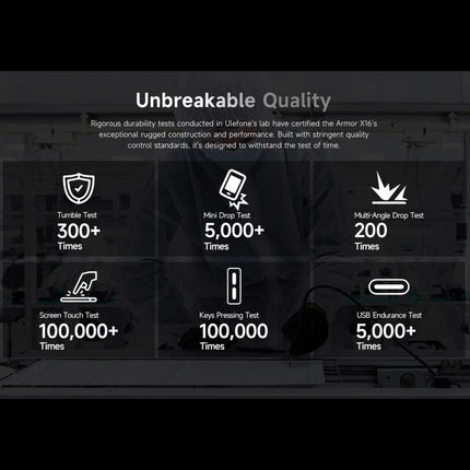 Ulefone Armor X16 Celular 6GB+128GB Visión Nocturna 4G