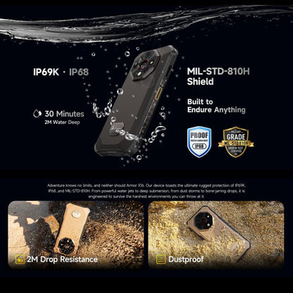 Ulefone Armor X16 Celular 6GB+128GB Visión Nocturna 4G by Ulefone