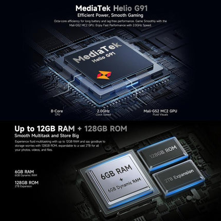 Ulefone Armor X16 Celular 6GB+128GB Visión Nocturna 4G