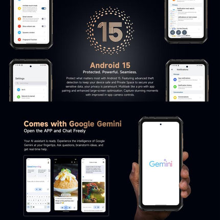 Ulefone Armor X16 Pro Smartphone 5GB+256GB 5GVisiónNocturna