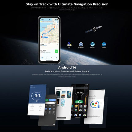 Oukitel WP100 Laser Rangefinder Rugged Phone 12GB+512GB 5G by OUKITEL