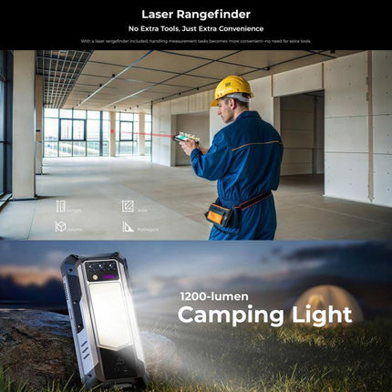 Oukitel WP100 Laser Rangefinder Rugged Phone 12GB+512GB 5G by OUKITEL