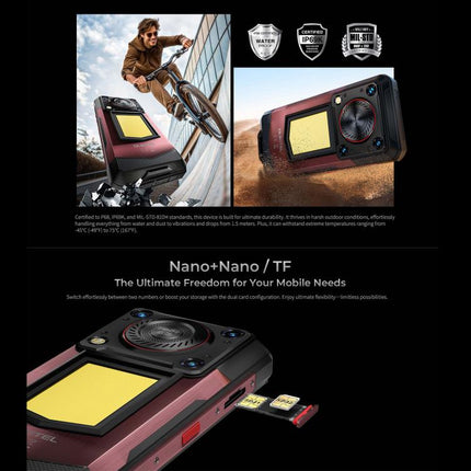 Oukitel WP56 Teléfono Robusto 12GB+512GB 5G Duradero