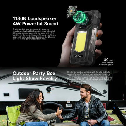 Ulefone Armor 33 Teléfono Resistente 12GB+512GB 6.95in 4G