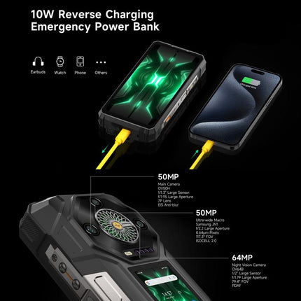 Ulefone Armor 33 Pro Phone 16GB+512GB Night Vision 5G by Ulefone