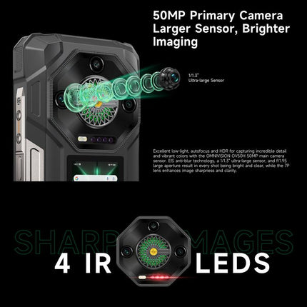 Ulefone Armor 33 Pro Phone 16GB+512GB Night Vision 5G by Ulefone