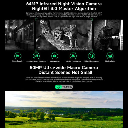 Ulefone Armor 33 Pro Phone 16GB+512GB Night Vision 5G by Ulefone