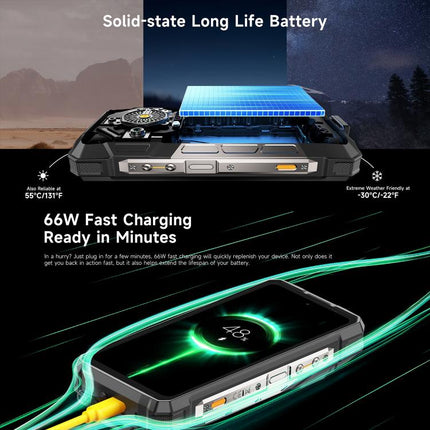 Ulefone Armor 33 Pro Phone 16GB+512GB Night Vision 5G by Ulefone