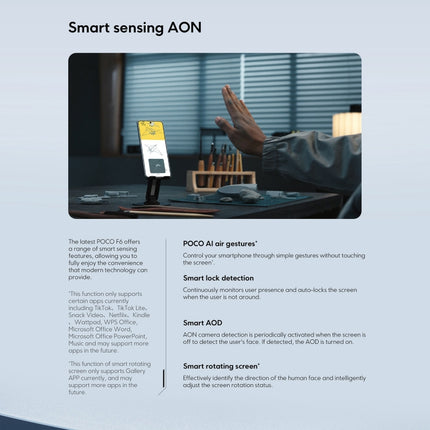 Xiaomi POCO F6 Global Teléfono 8GB+256GB Lector Huellas 5G