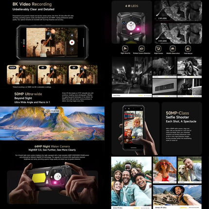 Ulefone Armor 29 Ultra Teléfono 16GB+1TB 5G Visión Nocturna by Ulefone