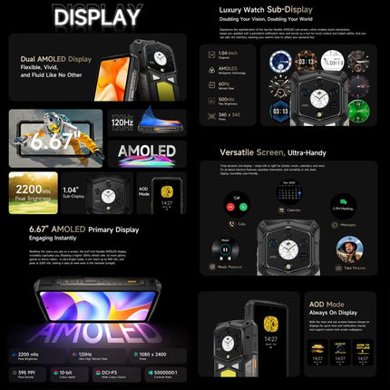 Ulefone Armor 29 Ultra Teléfono 16GB+1TB 5G Visión Nocturna by Ulefone