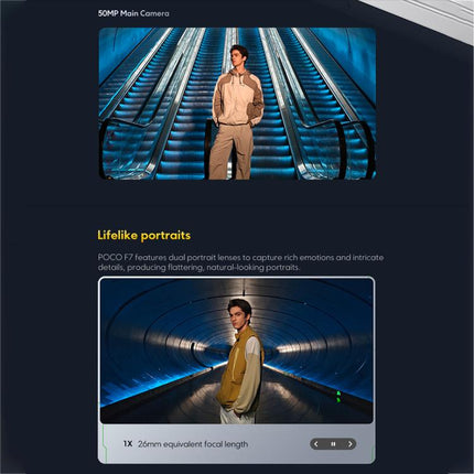 Xiaomi POCO F7 Global Smartphone 12GB+256GB 5G In Screen