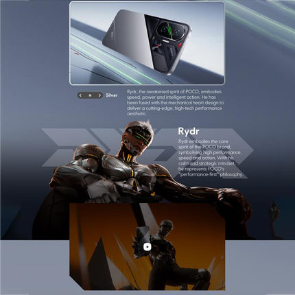 Xiaomi POCO F7 Global Smartphone 12GB+512GB 5G Fingerprint