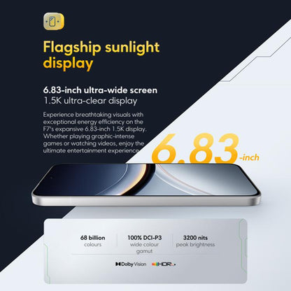 Xiaomi POCO F7 Global Smartphone 12GB+512GB 5G Fingerprint