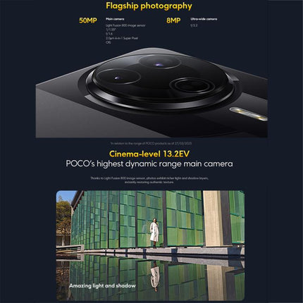 Xiaomi POCO F7 Global Teléfono 12GB+512GB InScreenFp5G