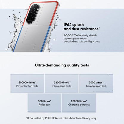 POCO M7 Global Smartphone 8GB+256GB 7000mAh 4G NFC