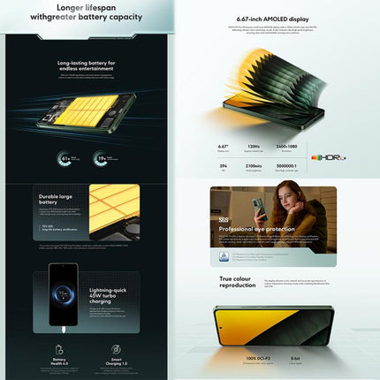 Xiaomi POCO M7 Pro 5G Global Smartphone 12GB+512GB InScreen