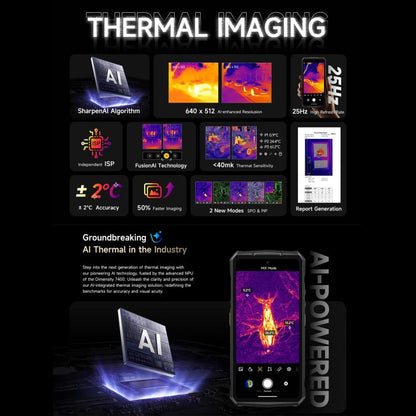 Ulefone Armor 29 Pro Thermal Rugged 16GB+512GB NocheVision5G