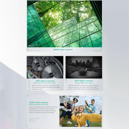 Oukitel WP62 Rugged Smartphone 16GB+512GB 108MP Cámara 5G Batería 11000 mAh