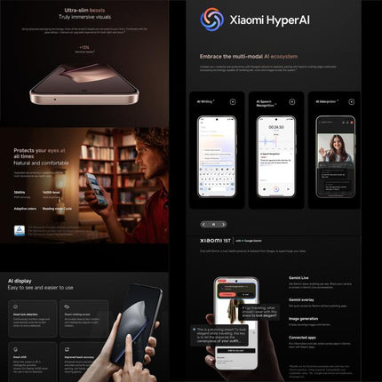 Xiaomi 15T Global Teléfono Inteligente 12GB+256GB 6.83in NFC 5G HyperOS 2