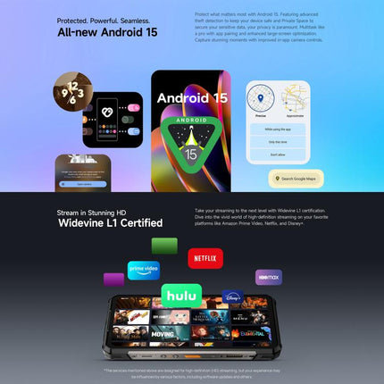 Ulefone Armor 34+ Smartphone 12GB+512GB 5G 6.95 Pulgadas Visión nocturna