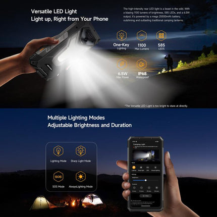Ulefone Armor 34+ Smartphone 12GB+512GB 5G 6.95 Pulgadas Visión nocturna