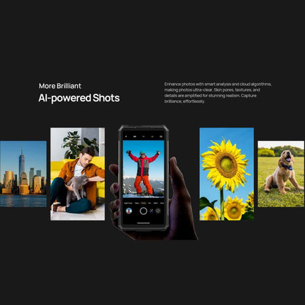 Ulefone Armor 34 Pro+ Projector Smartphone 12GB+512GB 5G Vision Nocturna
