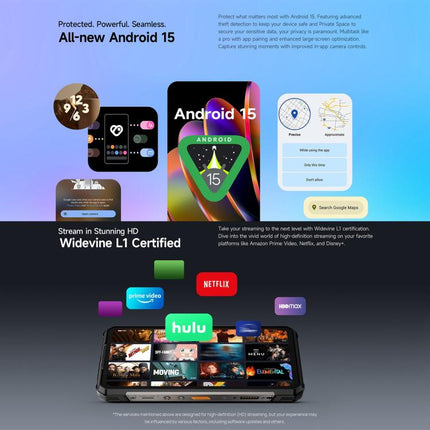 Ulefone Armor 34 Pro+ Projector Smartphone 12GB+512GB 5G Vision Nocturna