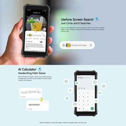 Ulefone RugKing 2 Pro Smartphone Unisoc T7250 Android 15 IP68/IP69K Resistencia