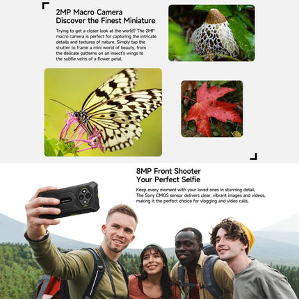 Ulefone RugKing 3 Pro Smartphone 6.56 Pulgadas Android 15 Unisoc T7250 Rugged