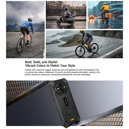 Ulefone RugKing 3 Pro 8GB 128GB teléfono resistente 5700mAh verde
