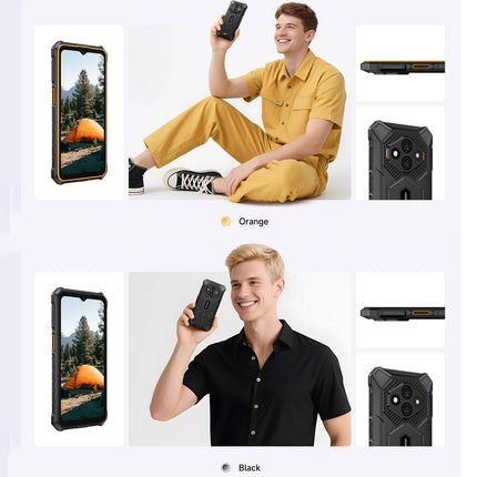 Ulefone RugKing 3 Pro 8GB 128GB teléfono resistente 5700mAh verde