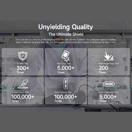 Ulefone RugKing 4 Pro Smartphone 8GB+256GB 6.56 Unisoc T7250 Resistencia