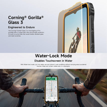 Ulefone RugKing 4 Pro 8GB 256GB IP68 10200mAh Pantalla 6.56