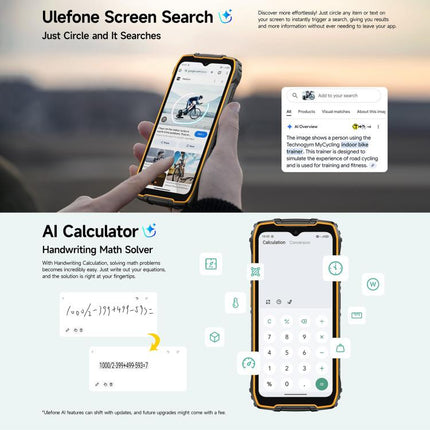 Ulefone RugKing 4 Pro Smartphone 8GB+256GB 6.56 Unisoc T7250 Resistencia