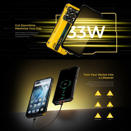 Oukitel WP60 Smartphone 12GB+512GB Dimensity7025 5G 108MP Night Vision
