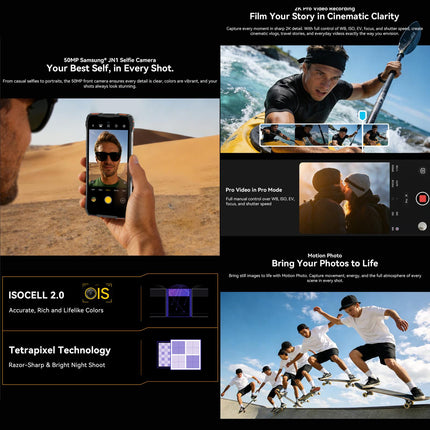 Blackview ROCK 3 Teléfono Rugged 8GB 256GB Pantalla 6.78
