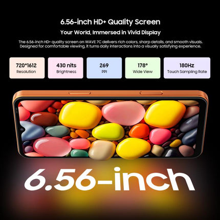 Blackview WAVE 7C Smartphone 4GB+64GB 6,56 Pulgadas Pantalla
