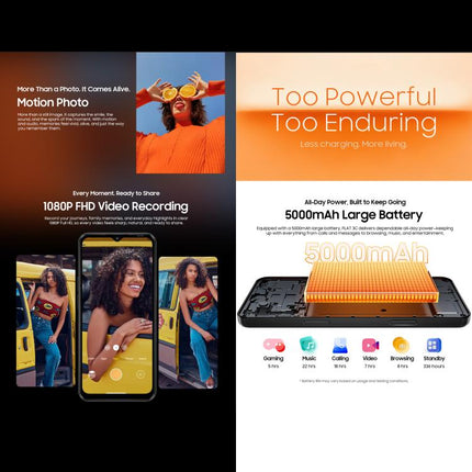 Blackview Oscal FLAT 3C Smartphone 6,56 Pulgadas 4GB+64GB Android 16