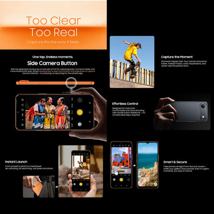 Blackview Oscal FLAT 3C 4GB 128GB 6.56 pulgadas Android 16 5000mAh