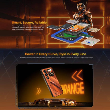 Oukitel WP66 Smartphone 12GB+512GB 5G Rendimiento Multinúcleo Optimizado
