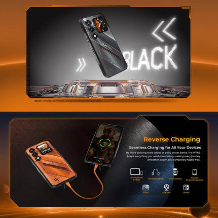 Oukitel WP66 Smartphone 12GB+512GB 5G Rendimiento Multinúcleo Optimizado