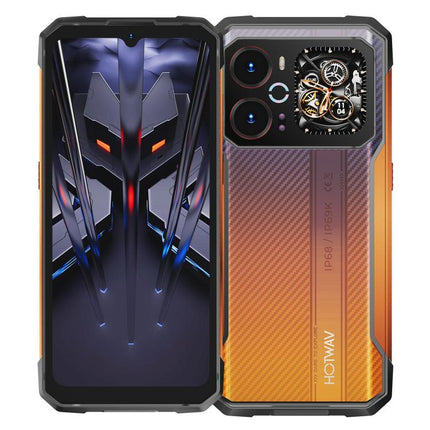 HOTWAV Cyber 18 Teléfono Rugerizado 8GB 256GB 6.75 pulgadas Orange