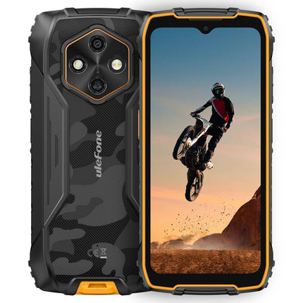 Ulefone RugKing 4 Pro Teléfono Resistente 8GB RAM 128GB Almacenamiento 6.56 Pulgadas Android 16