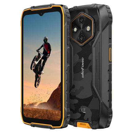 Ulefone RugKing 4 Pro Teléfono Resistente 8GB RAM 128GB Almacenamiento 6.56 Pulgadas Android 16