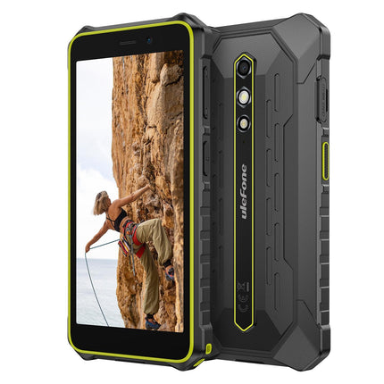 Ulefone RugKing 2 Pro Teléfono Resistente 6GB RAM 128GB Almacenamiento 4550mAh Batería Verde
